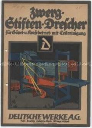Zwerg-Stiften-Dreschmaschinen