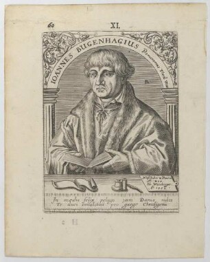 Bildnis des Ioannes Bugenhagius