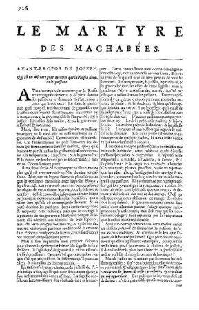 Le Martyre des Machabées