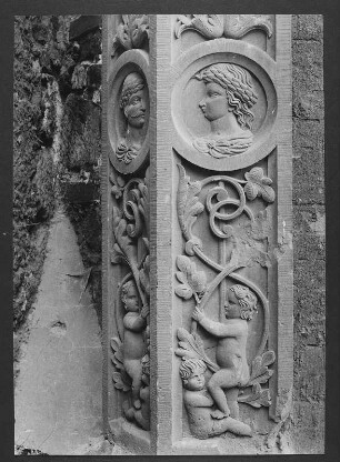 Dresden. Schloss. Wendelstein. Bauschmuck