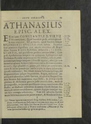 Athanasius Episc. Alex.