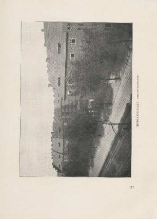 Hindenburgdamm. Strassenansicht