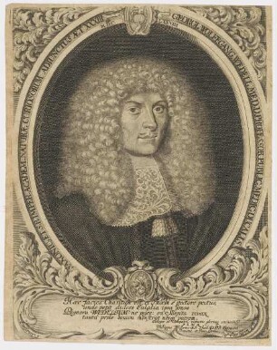 Bildnis des Georgius Wolfgangus Wedelius