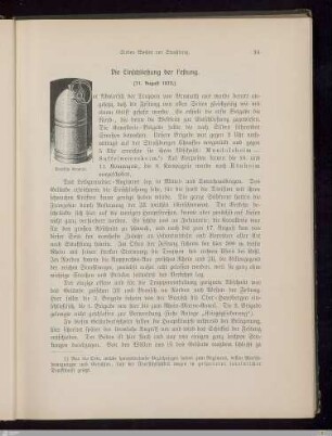 Die Einschließung der Festung