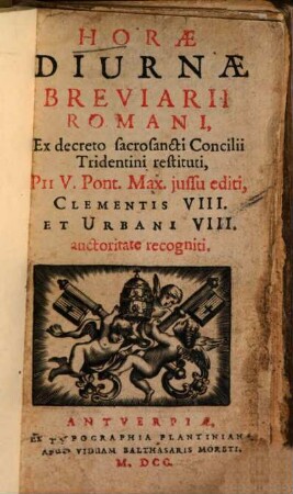 Horae diurnae Breviarii Romani