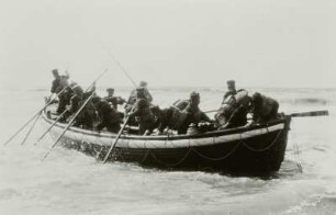 Ruderboot des Seenotrettungsdienstes, vor 1945