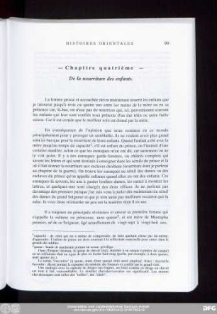- Chapitre quatrième - De la nourriture des enfants.