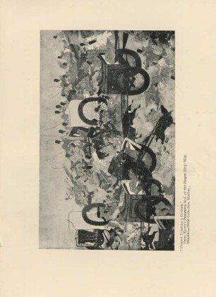 "Flight turning a corner". From Keion's panorama roll of the Hogen Heiji war. Fenollosa-Weld Collection. Boston