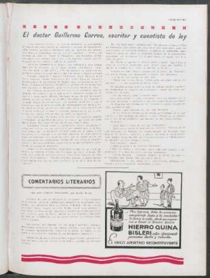 El doctor Guillermo Correa, escritor y cuentista de ley