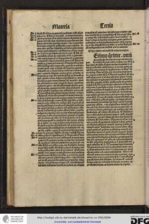 [D]ecimo queritur utrum anima rationalis sit creata in corpore vel extra corpus, et videtur quod sit...