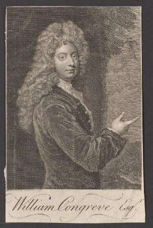Porträt William Congreve (1670-1729)