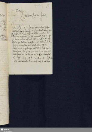 Nr. 75. Gersdorf, Ernst Gotthelf von