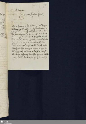 Nr. 75. Gersdorf, Ernst Gotthelf von