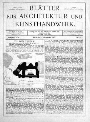 No. 12, 1.Dezember 1895