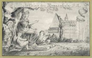 Jubelfeier der Thomasschule 1912