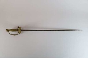 Galadegen mit vergoldetem Bronzegriff