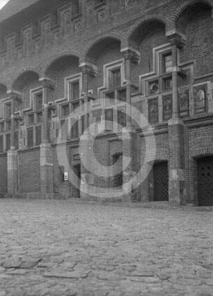 Fassade im Mittelschloss Marienburg