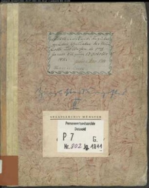 Zivilstandsregister der Munizipalität Lotte (Geburten 1811, Januar bis Oktober). (Gemeinde: Lotte, Kreis Tecklenburg)