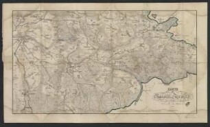 Karte der Sächsischen Schweiz, 1:57 600, Lithographie, ca. 1860 : Karte der Sächsischen Schweiz / gez. von Hugo v. Bose. - 1: 57 600. - Dresden : Meysel , [um 1860]. - 1 Kt. : Lithogr. ; 55 x 31 cm. - [Umschlagt.]