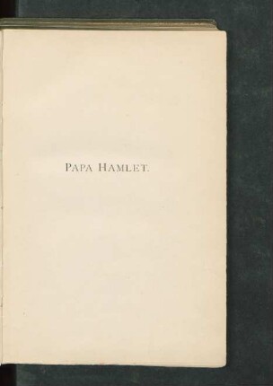 Papa Hamlet
