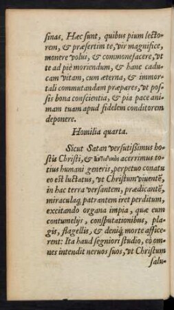 Homilia quarta.