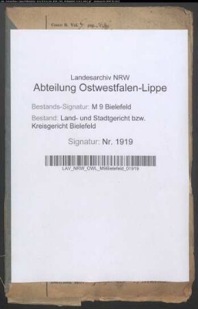 Sonstige: Meyer zu Eissen, gen. Milse, Johann Bernard; Sonstige: Meier zu Eissen, gen. Milse, Hanne Catharine, geb. Milse: