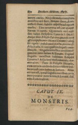 Caput IX. De Monstris.