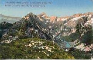 Bergpanorama im Trenta-Tal