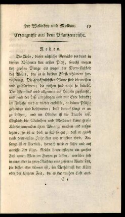 Erzeugnisse aus dem Pflanzenreiche