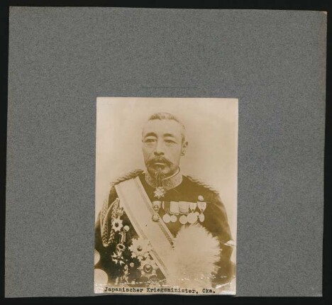 Japanischer Kriegsminister Oka