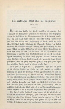 412-424 Ein parteiloses Wort über die Inquisition : Schluß