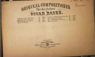 Original-Compositionen für die Zither