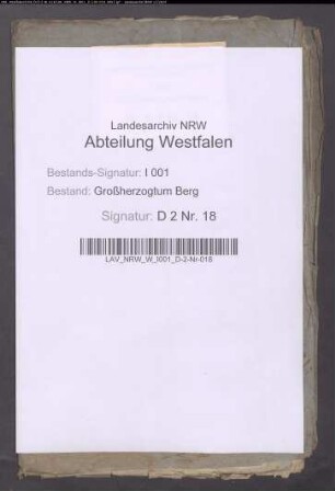 Benutzung des Berger Moors bei Senden und Venne im Kirchspiel Lüdinghausen