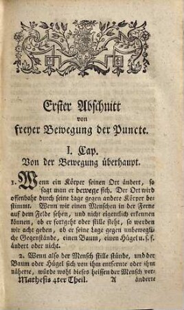 Anfangsgründe der höhern Mechanik welche von der Bewegung fester Körper besonders die praktischen Lehren enthalten