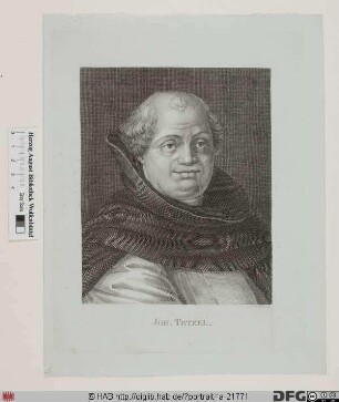 Bildnis Johann Tetzel (II)