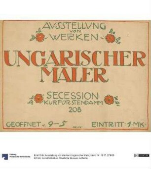 Ausstellung von Werken Ungarischer Maler