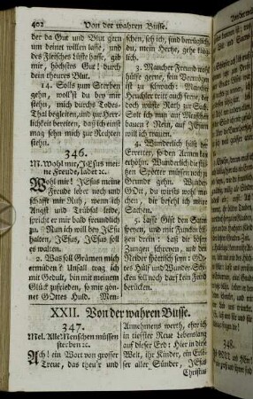 XXII. Von der wahren Busse.