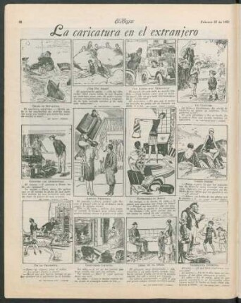 La caricatura en el extranjero