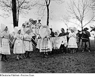 Spreewald. Sorbische Tanzgruppe