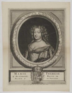 Bildnis der Marie Therese d'Austrasie