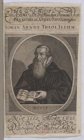 Bildnis des Iohan Arndt