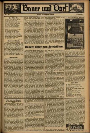 Zweite Ausgabe vom Freitag, den 08. Dezember 1933.