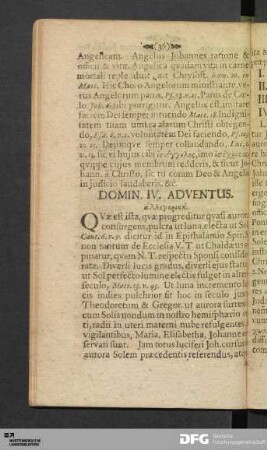 Domin. IV. Adventus.