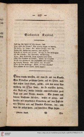 Siebentes Kapitel