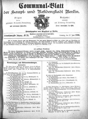 1886,26: No. 26, 27. Juni 1886