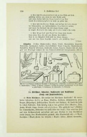 13. Kürschner, Schneider, Buchdrucker und Buchbinder (Zeug- und Papierarbeiter)