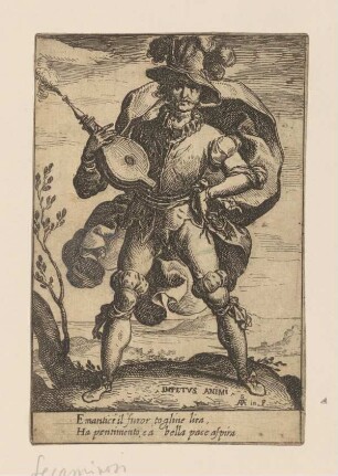 Das Ungestüme (Schiaminossi, Eigenschaften der Seele, 1605)