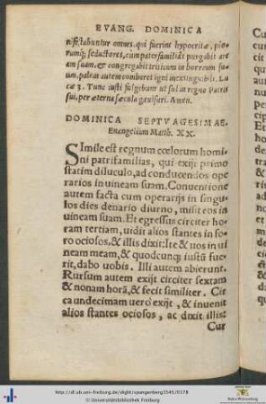 Septuagesima