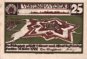 Notgeld der Stadt Vechta