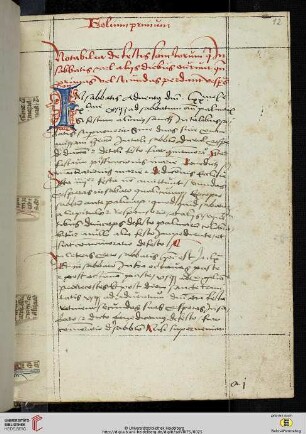 Notabilia de festis sanctorum